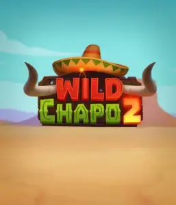 Embark on the colorful Mexican desert with Wild Chapo 2 slot by Relax Gaming, highlighting a whimsical bull wearing a sombrero against a serene desert backdrop. This image portrays the charm and humor of the game, ideal for those who love culturally inspired slots, offering a captivating play experience.